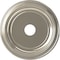 Ekena Millwork Traditional PVC Medallion (Canopies up to 11 1/2"), 19"OD x 3 1/2"ID x 1 1/2"P, Bright Coat Chrome CMP19TRBCR - alternate 1